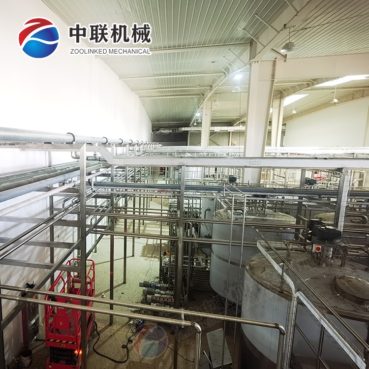 整套櫻桃醋飲料生產(chǎn)線設備